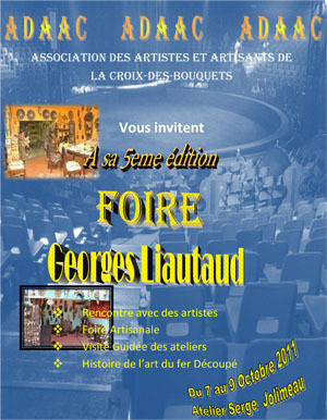 FOIRE 2011 - GEORGES LIAUTAUD FOIRE 2011 - GEORGES LIAUTAUD