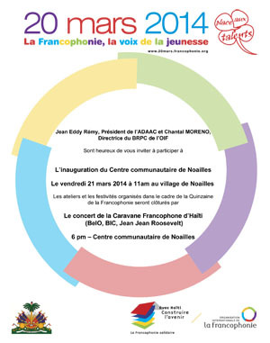 Inauguration du Centre communautaire de Noailles, 21 mars 2014 Inauguration du Centre communautaire de Noailles, 21 mars 2014