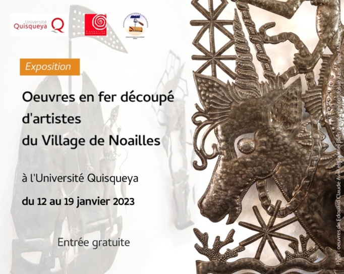 Exposition d'artistes de Noailles à l'Université Quisqueya - 12 au 19 janvier 2023